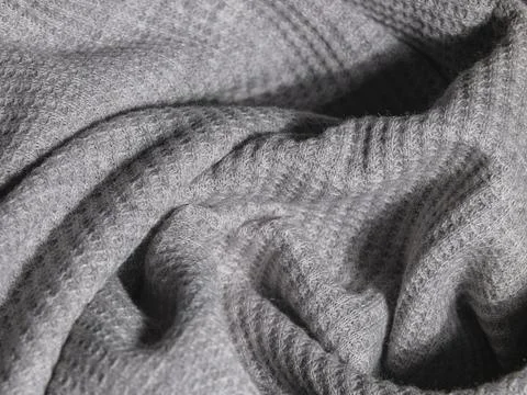 Gray sweater texture Stock-Fotos