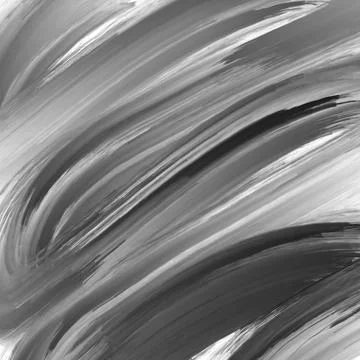 Gray Sweeping Brush Arc Abstract Background Stock Illustration