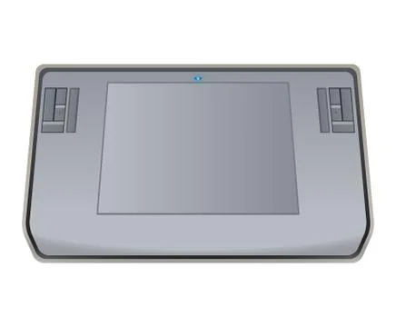 Gray tablets Stock Illustration