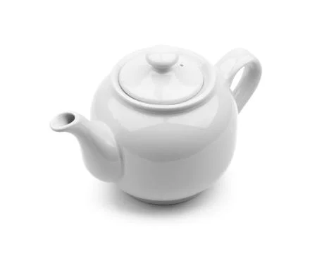Gray Teapot Stock Photos