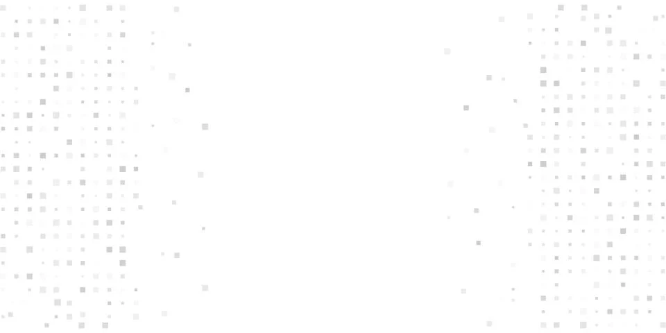 Gray technical financial fintech background with abstract pixel pattern. Abst Illustrazione stock