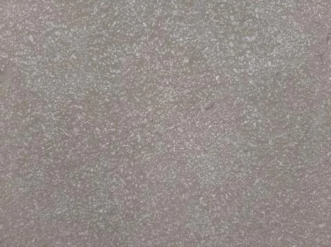 A gray terrazzo texture with visible small chips creates a neutral background Stock Photos