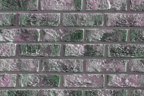 Gray texture of a brick wall of a building Fotos de archivo