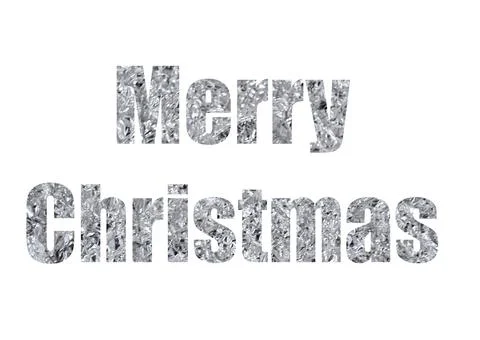 Gray texture crumpled foil.Shot through cut-out silhouette of the word CHRIST 스톡 일러스트