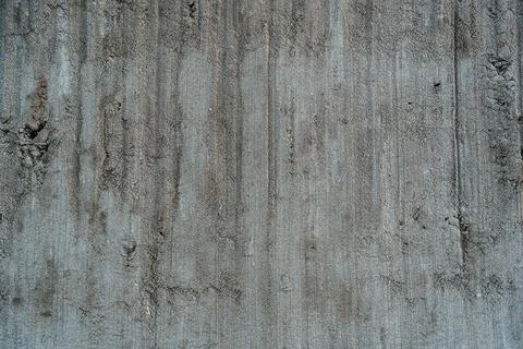 Gray texture of sand after leveling with a tractor top view Stock Photos