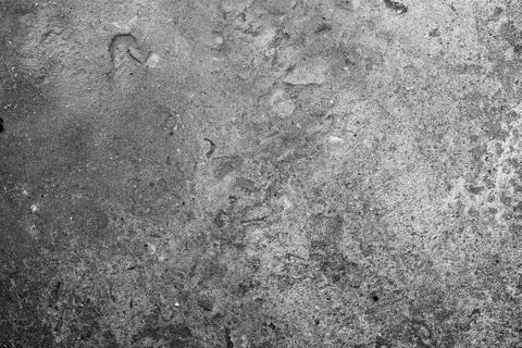 Gray texture with scratched plaster on the wall, Stock Photos