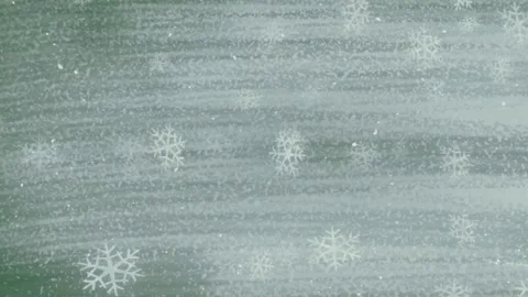 Gray texture snow flakes gry blue spots chalk board on it black isolated 스톡 동영상 336858115