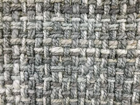 Gray texture woven textile Stock Photos