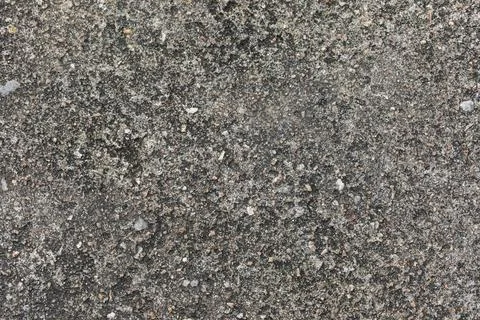 Gray textured cement wall background with fine concrete chips. 写真素材