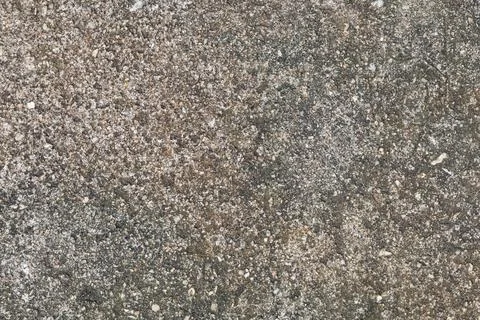 Gray textured cement wall background with fine concrete chips. Construction.. Stock Photos