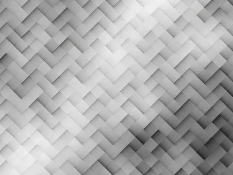 Gray tile mosaic wallpaper Stock Illustration