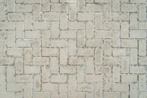 Gray tile texture reference. Plaza Lavalle, Buenos Aires. Argentina. Stock Photos