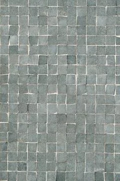 Gray tiled mosaic wall background gray tiled wall mosaic pattern backgroun... Stock Photos