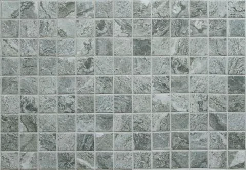 Gray tiled wall background Foto stock