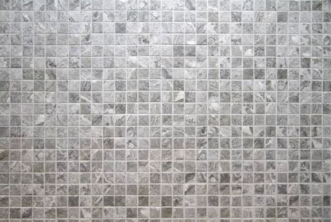 Gray tiled wall seamless pattern for interior or wall decoration Stock Photos