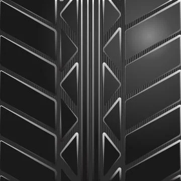 Gray tire background Stock Illustration