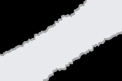 Gray Torn Paper Strip Background Fotos de archivo