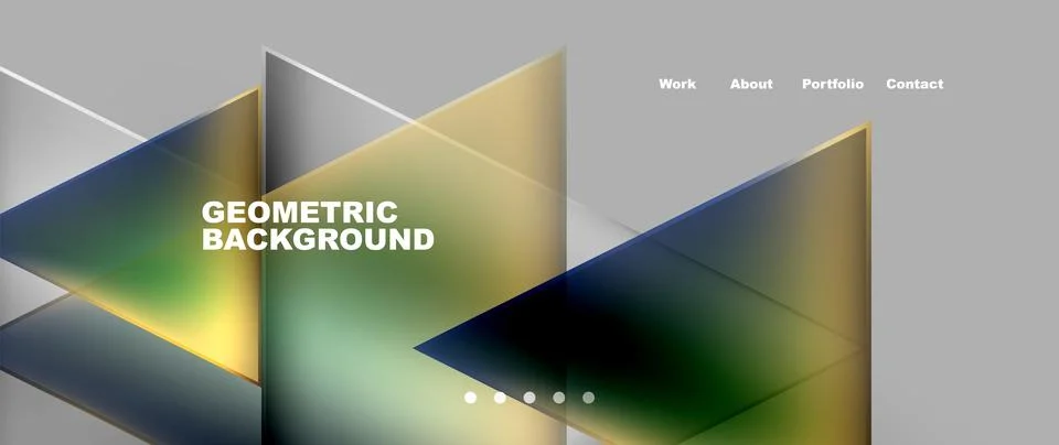 Gray triangle geometric background resembling a slope Illustration