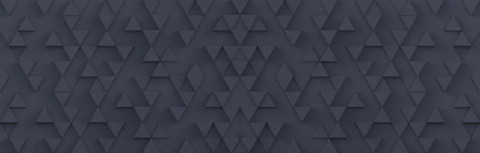 Gray triangle pattern backdrop background. 3D rendering. Illustrazione stock