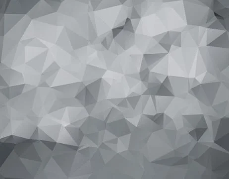Gray triangular abstract background. Trendy vector illustration. Stock Illustration
