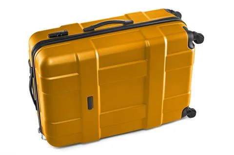 Gray trolley case Foto stock