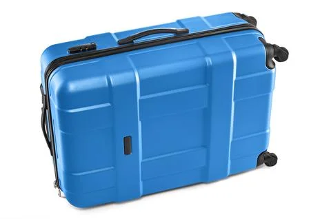 Gray trolley case Foto stock