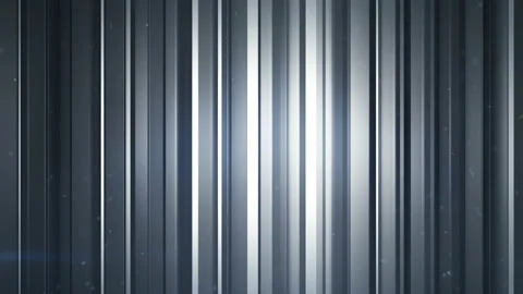 Gray vertical bars seamless loop 3D render animation Stock Footage 152124936