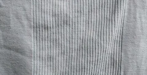 Gray Vertical Knit Fabric Texture Close Up Stock Photos