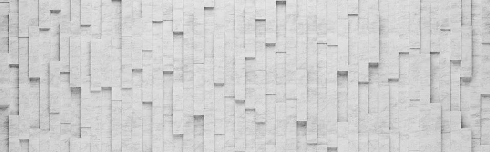 Gray Vertical Rectangles 3D Pattern Background Stockillustratie