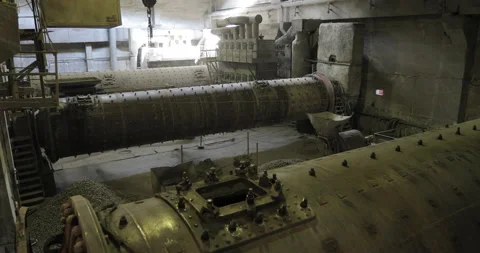 Gray view in the mill Stock Footage 170539836