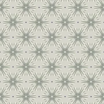 Gray Vintage Graphic Seamless Pattern Oriental Style Vector Illustration Stockillustratie