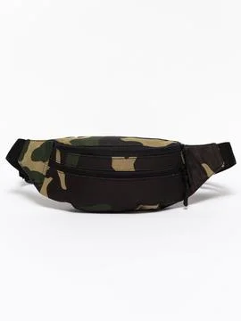 Gray waist bag back view variant two Stock-Fotos