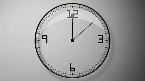 Gray Watch Countdown Video stock 74011689