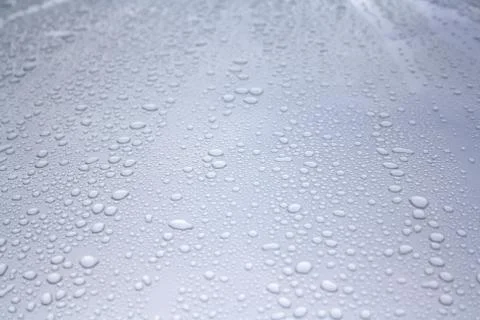 Gray water drops Stock Photos