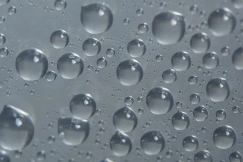 Gray Water Macro Background Stock Photos