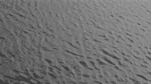 Gray water texture with flowing ripple patterns Stock Footage 345006775