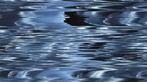 Gray waves with displacement Digital dynamic 3d render lines with wave dis... Foto stock