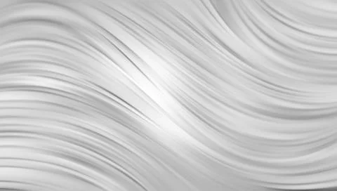 Gray wavy abstract background with smooth curves Stockillustratie