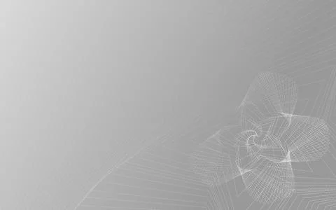 Gray wavy lines with light effects, motion concept. Presentation banner and b イラスト素材