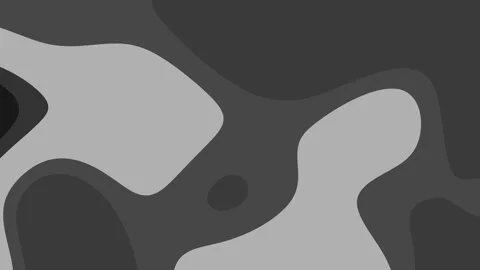 Gray wavy shapes form an abstract grayscale pattern. Stock-Footage 296180969