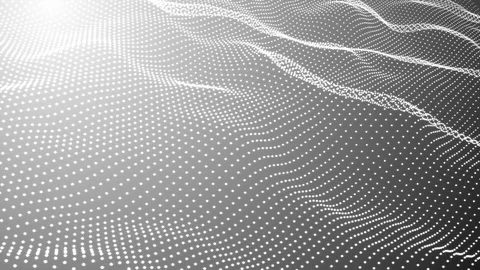 Gray wavy texture motion background Stock Footage 82251487