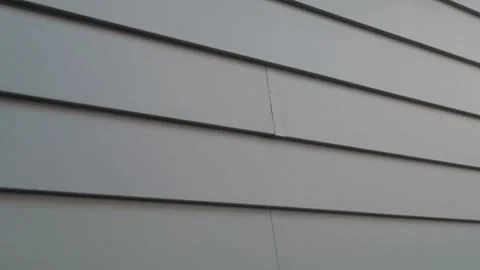 Gray weatherboard house wall for texture background. Stock Footage 301066988