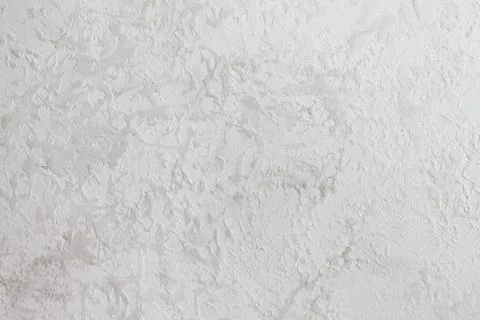 Gray-white background. The texture of decorative plaster Stock Photos