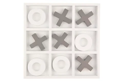 Gray white game board isolated Stock Photos