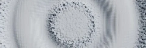 Gray-white particle dynamic background Video stock 318940965