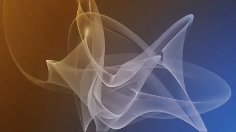 Gray white smooth wavy abstract motion design with dots. Stock Footage 246708417