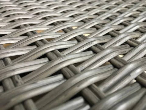 Gray wicker texture closeup. Background for website design, screen, banner. Foto stock