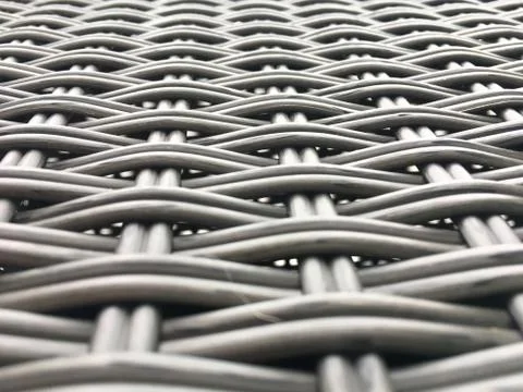 Gray wicker texture closeup. Background for website design, screen, banner. Stock Photos