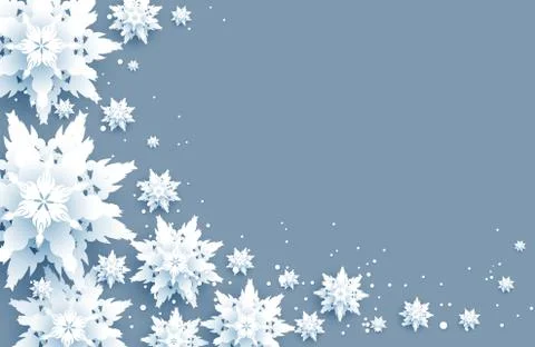 Gray winter sky Stock Illustration