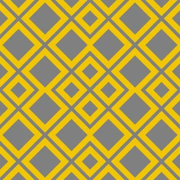 Gray yellow boho ethnic pattern Stock Illustration